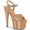 Pleaser ADORE-709GP Gold Glitter Patent Sale Women
