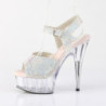 Pleaser DELIGHT-608N-RS Strass High Heeled Women Sandals