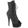 Pleaser DELIGHT-1021 Black Vegan Leather Sale Women