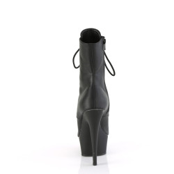 Pleaser DELIGHT-1021 Black Vegan Leather Sale Women