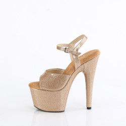 Pleaser ADORE-709GP Gold Glitter Patent Sale Women
