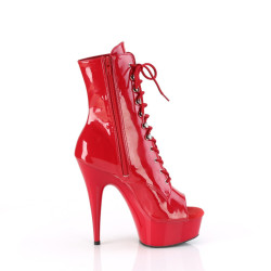 Pleaser DELIGHT-1021 Red Patent Sale Women