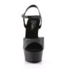 Pleaser DELIGHT-609 Black Vegan Platform High Heels