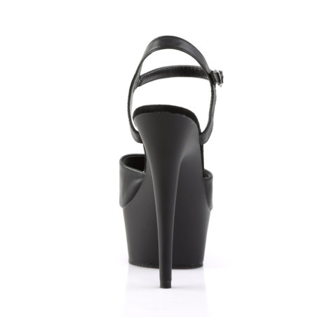 Pleaser DELIGHT-600-9 Hologram Vegan Black Patent Sale