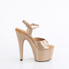 Pleaser ADORE-709GP Gold Glitter Patent Sale Women