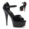 Pleaser DELIGHT-660FH D'Orsay Corset High Heel Platform