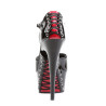 Pleaser DELIGHT-660FH D'Orsay Corset High Heel Platform