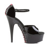 Pleaser DELIGHT-660FH D'Orsay Corset High Heel Platform