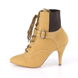 Pleaser Pink Label DREAM-1022 Tan Fuax Leather Sale