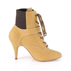 Pleaser Pink Label DREAM-1022 Tan Fuax Leather Sale