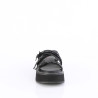 Demonia EMILY-07 Black Vegan Platform Women Mules