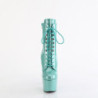 Pleaser ADORE-1020GP Blue Glitter Patent Sale Women Boots