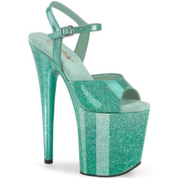 Pleaser FLAMINGO-809GP Baby Blue Exotic Pole Dance Shoes