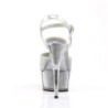 Pleaser DELIGHT-609-5G Silver Glitter Sale Women
