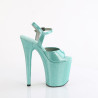 Pleaser FLAMINGO-809GP Baby Blue Exotic Pole Dance Shoes