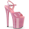 Pleaser FLAMINGO-809GP Rose Glitter Pole Dance Shoes