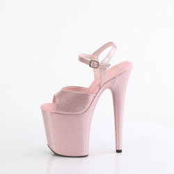 Pleaser FLAMINGO-809GP Rose Glitter Pole Dance Shoes