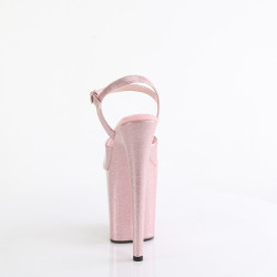 Pleaser FLAMINGO-809GP Rose Glitter Pole Dance Shoes