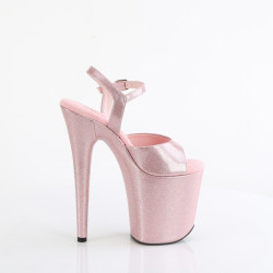 Pleaser FLAMINGO-809GP Rose Glitter Pole Dance Shoes