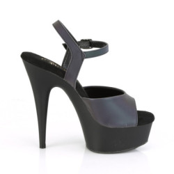 Pleaser DELIGHT-609REFL Green Reflective Black Sale