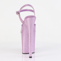 Pleaser FLAMINGO-809GP Lila Glitter Pole Dance Shoes