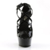 Pleaser DELIGHT-612 Black Sale Women Shoes
