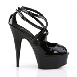 Pleaser DELIGHT-612 Black Sale Women Shoes