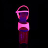 Pleaser FLAMINGO-809UVT Pink Exotic Pole Dance High Heels