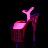 Pleaser FLAMINGO-809UVT Pink Exotic Pole Dance High Heels