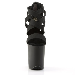 Pleaser FLAMINGO-869 Black Exotic Pole Dance High Heels
