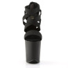 Pleaser FLAMINGO-869 Black Exotic Pole Dance High Heels
