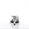 Fabulicious BELLE-301 Transparent Low Heeled Mules Women