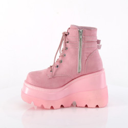 Demonia SHAKER-52 Rose Vegan Suede Sale Women