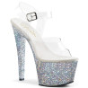 Pleaser SKY-308LG Glitter High Heeled Pole Dance Shoes