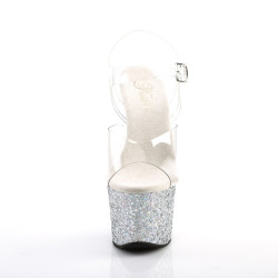 Pleaser SKY-308LG Glitter High Heeled Pole Dance Shoes