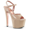 Pleaser SKY-309TT Nude Platform High Heels Disco Shoes
