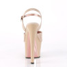 Pleaser SKY-309TT Nude Platform High Heels Disco Shoes