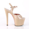 Pleaser SKY-309TT Nude Platform High Heels Disco Shoes
