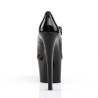 Pleaser SKY-387 Black Platform High Heeled Pumps Women