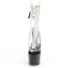 Pleaser STARDUST-1018C-2RS Transparent Black Sale Women