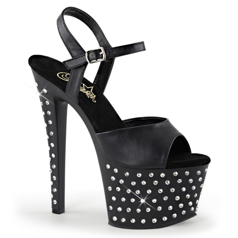 Pleaser STARDUST-709 Vegan High Heeled Disco Shoes Pleaser STARDUST-709 Vegan High Heeled Disco Shoes