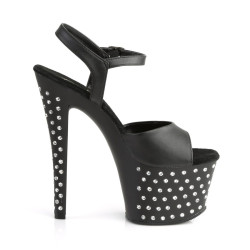 Pleaser STARDUST-709 Vegan High Heeled Disco Shoes