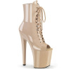 Pleaser XTREME-1021 Nude Patent Sale Women