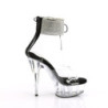 Pleaser DELIGHT-624RS Transparent Black Sale Women