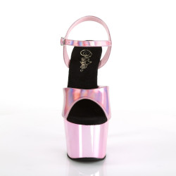 Pleaser ADORE-709HGCH Rose Hologram Platform High Heels