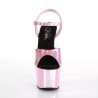 Pleaser ADORE-709HGCH Rose Hologram Platform High Heels