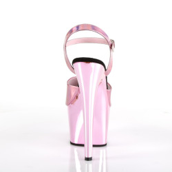 Pleaser ADORE-709HGCH Rose Hologram Platform High Heels