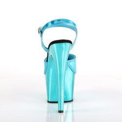 Pleaser ADORE-709HGCH Turquoise Platform High Heels