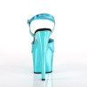 Pleaser ADORE-709HGCH Turquoise Platform High Heels