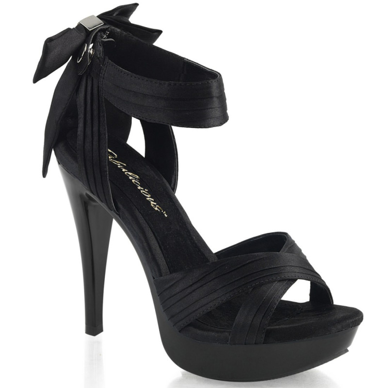 Fabulicious COCKTAIL-568 Black Strappy Heeled Sandals Fabulicious COCKTAIL-568 Black Strappy Heeled Sandals